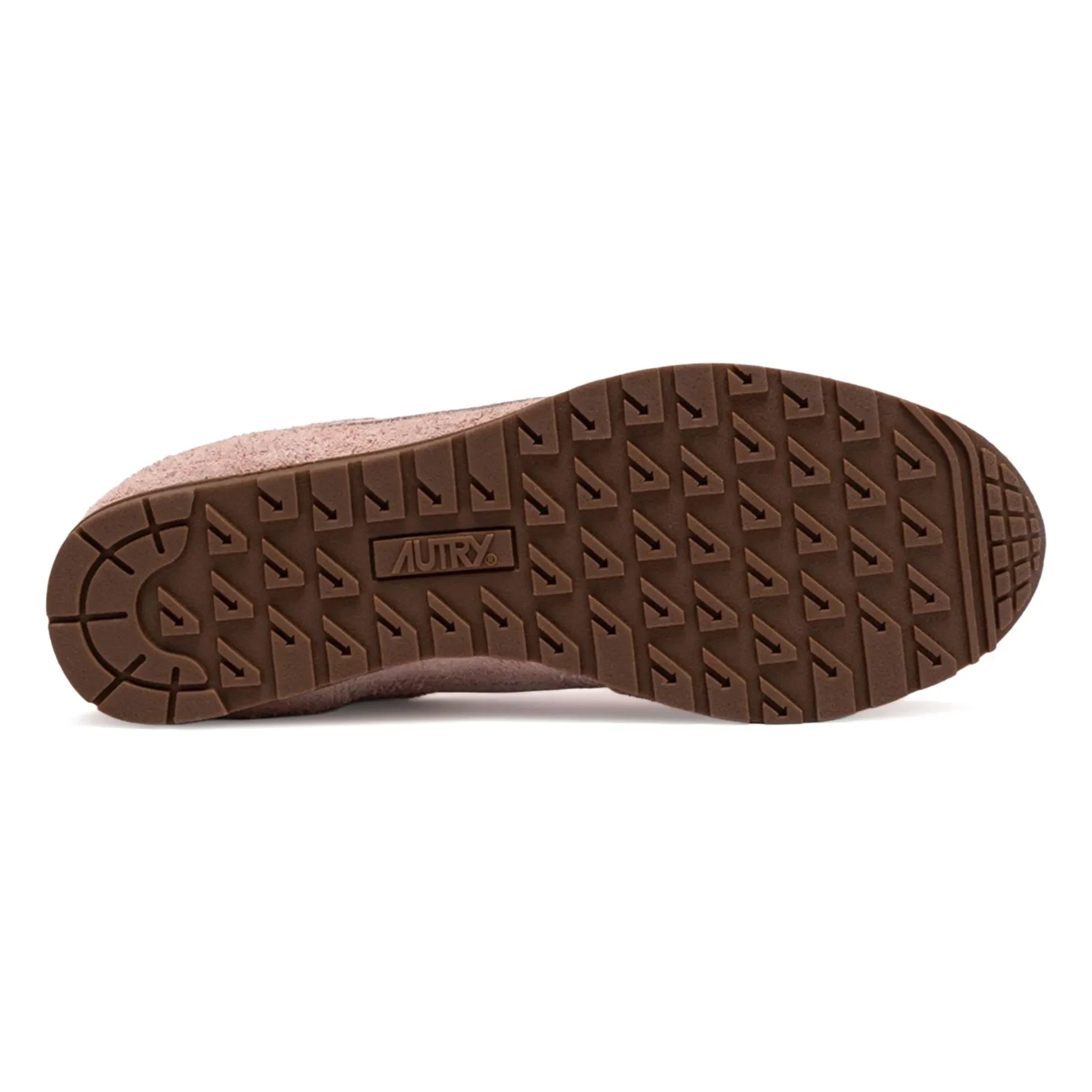 Autry - Zapatillas de baloncesto bajas Windspin de ante y piel | Rosa empolvado