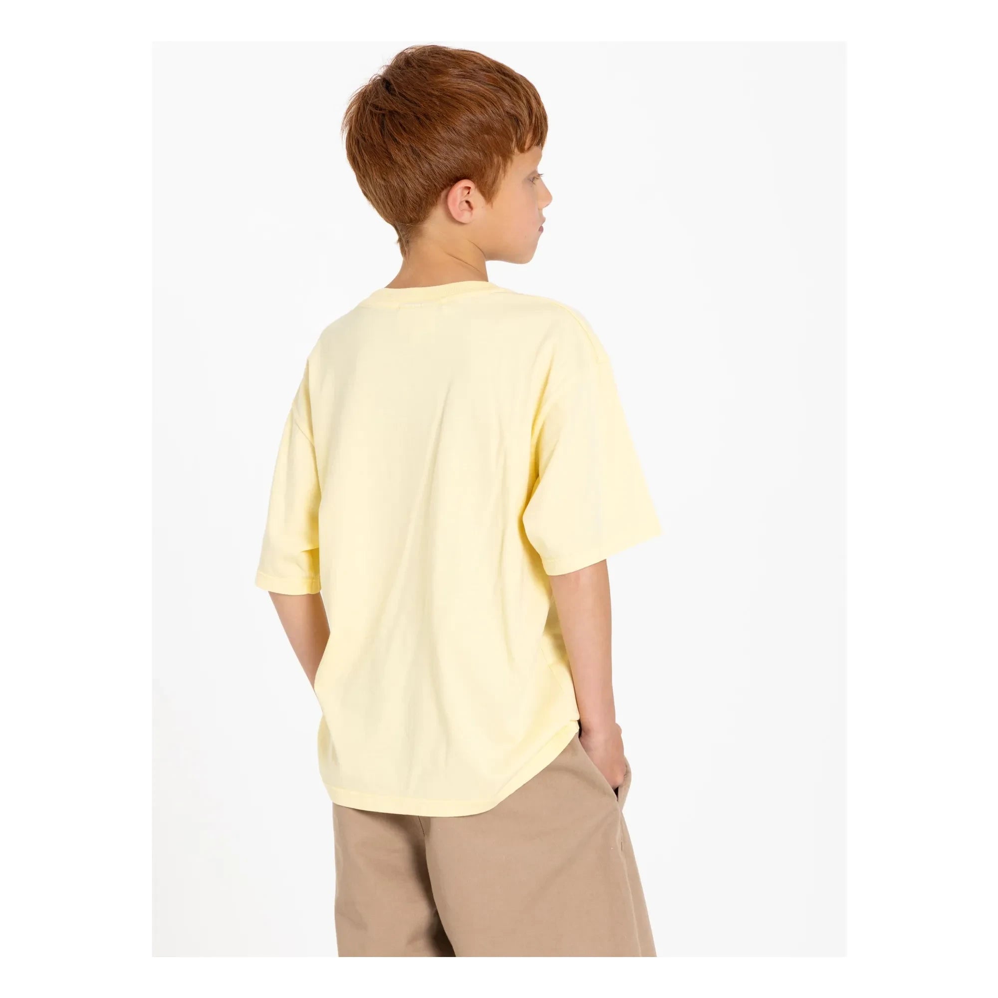 Pan comido - Camiseta King de algodón orgánico | Amarillo limón