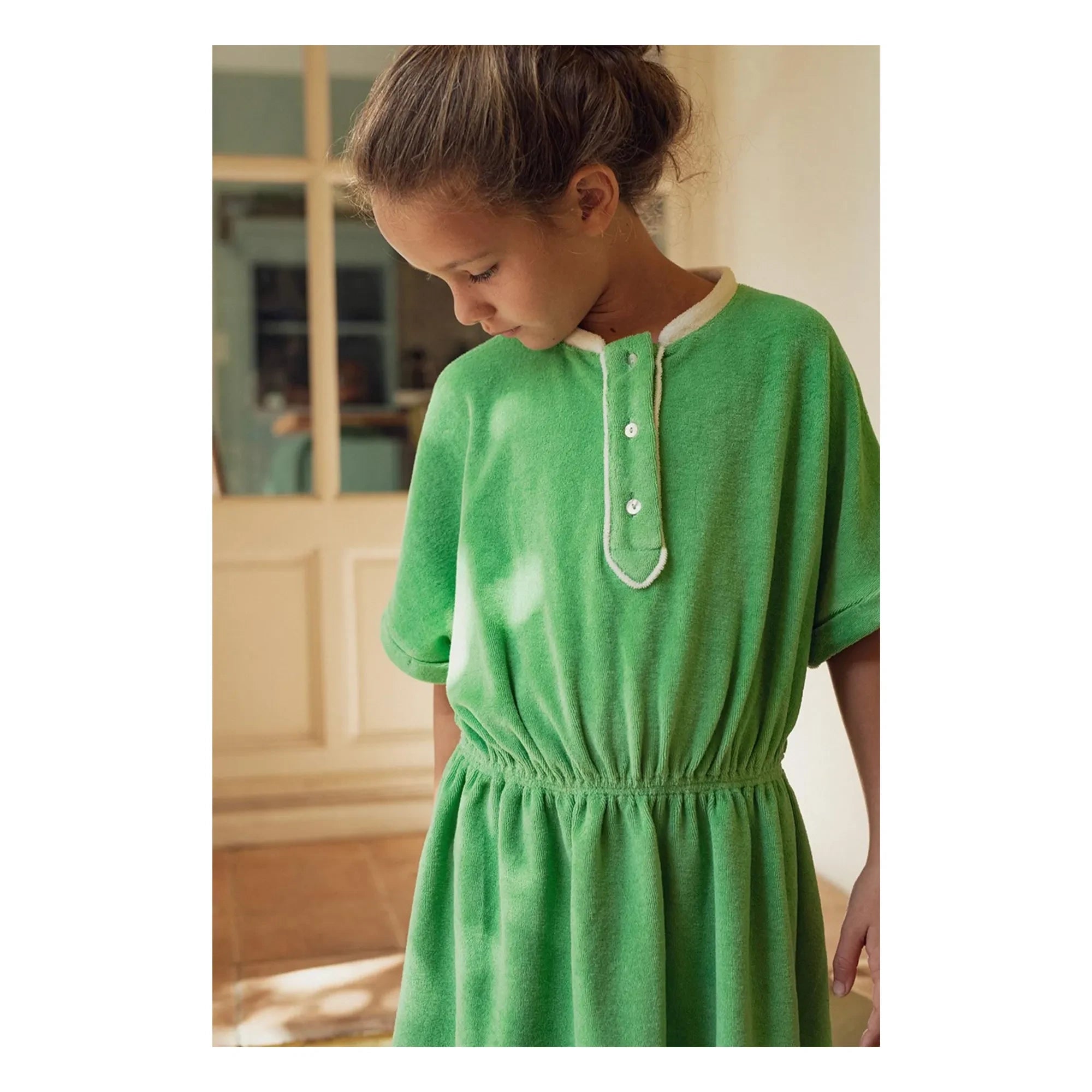 Marlot Paris - Thelma Eponge Elbise | Meadow Green