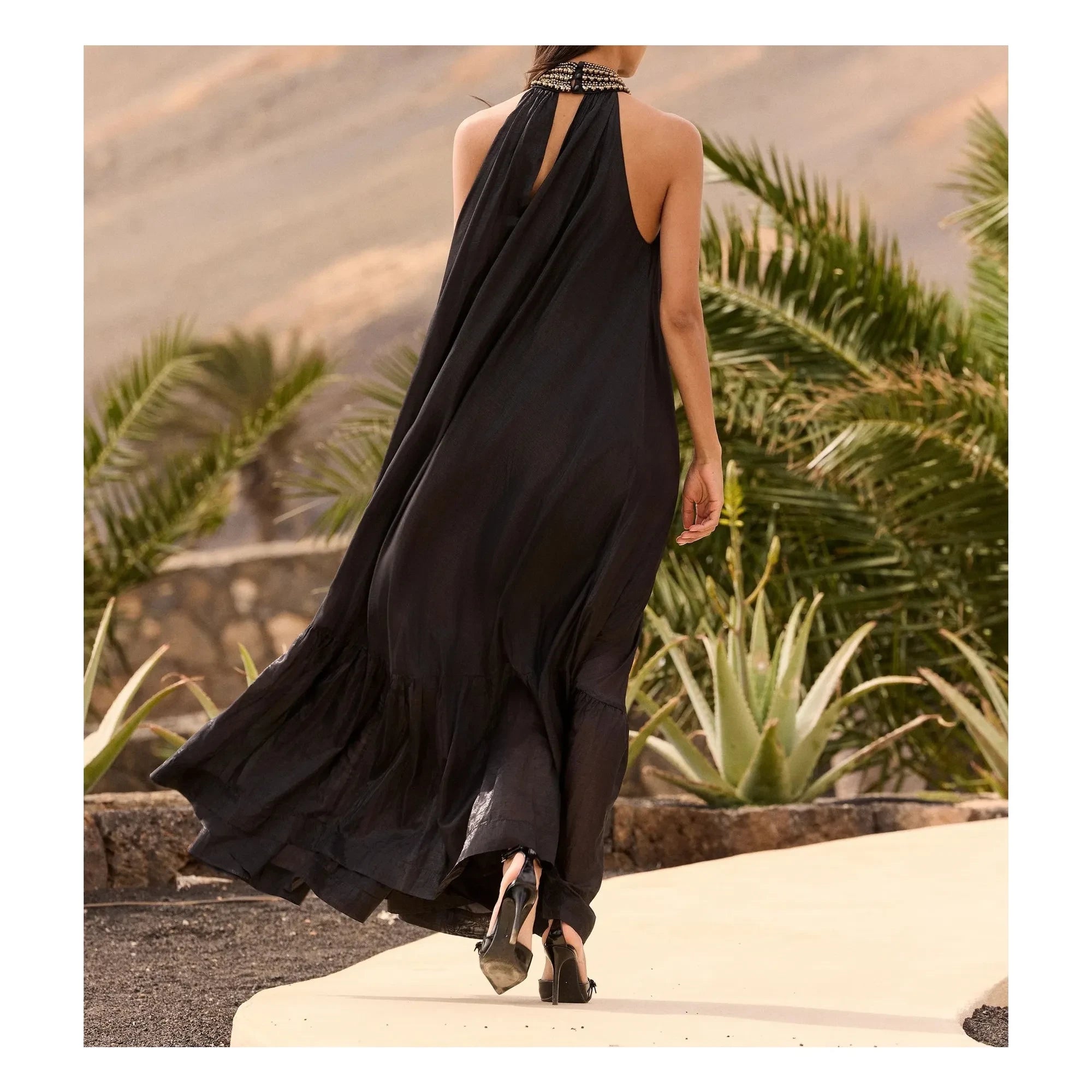 Mes Demoiselles - Vestido metálico Lumon | Carbon