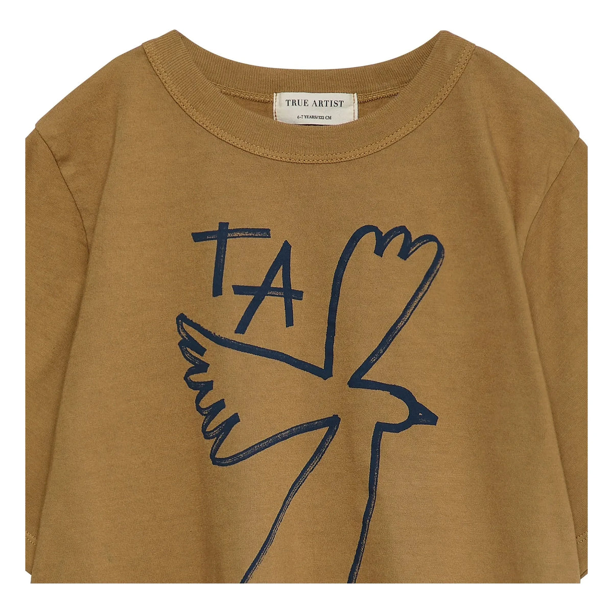 True Artist - Camiseta N°5 Algodón orgánico | Marrón