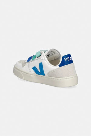 Zapatillas deportivas de piel Veja Small V-10 para niños