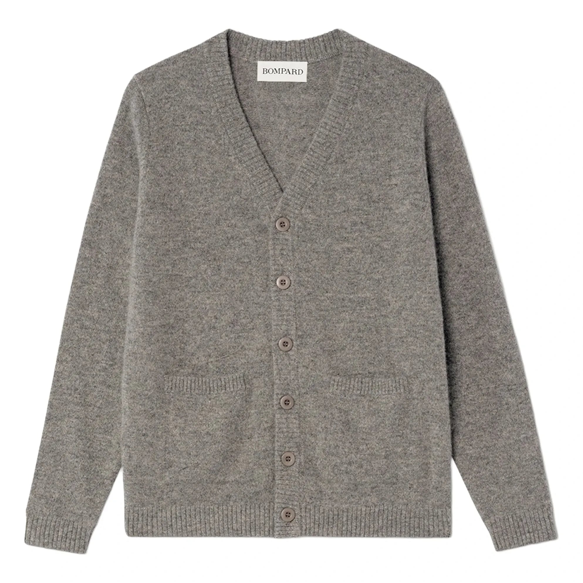 Bompard - Cárdigan Clásico de Cachemira | Gris