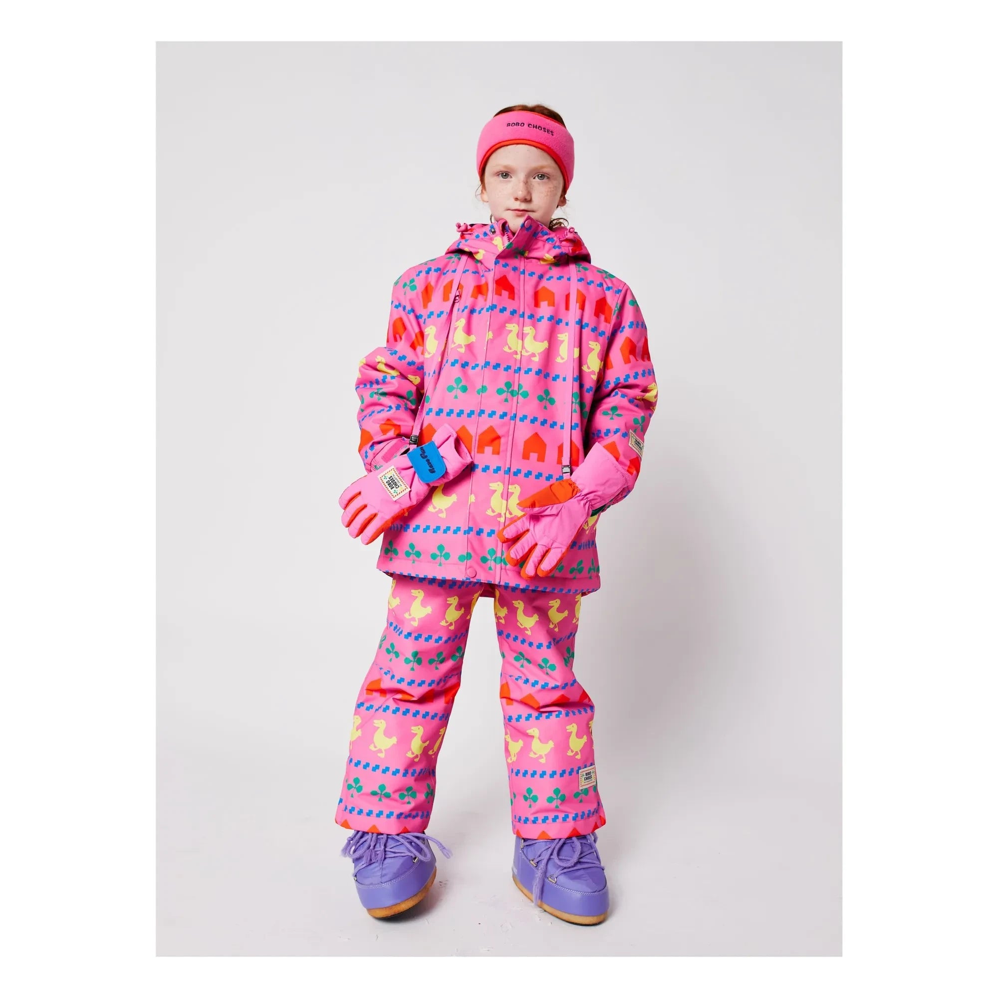 Bobo Choses - Chaqueta de esquí con fibra reciclada | Rosa