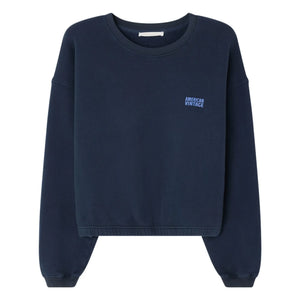 American Vintage - Sudadera Izubird | Azul marino