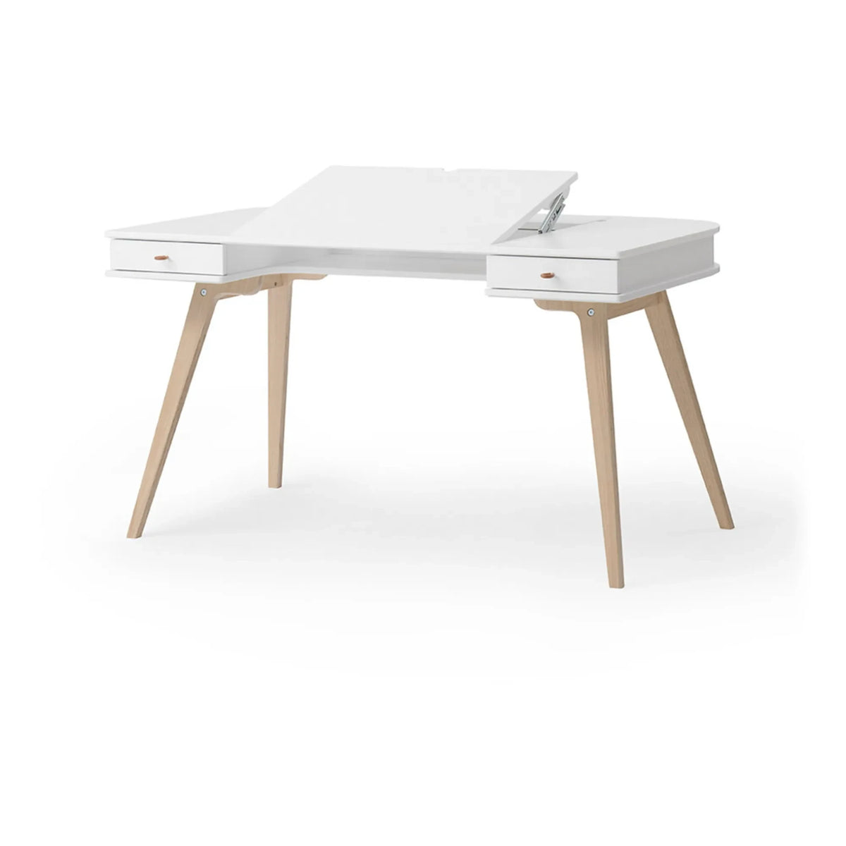 Oliver Furniture - Mesa de madera, 66 cm | Blanca