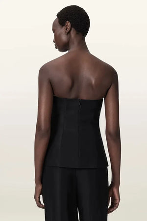 Blusa corsé de viscosa AllSaints CHARLEY para mujer