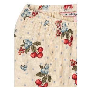 Konges Sløjd - Pantalones Chleo de Algodón Orgánico Cereza | Beige