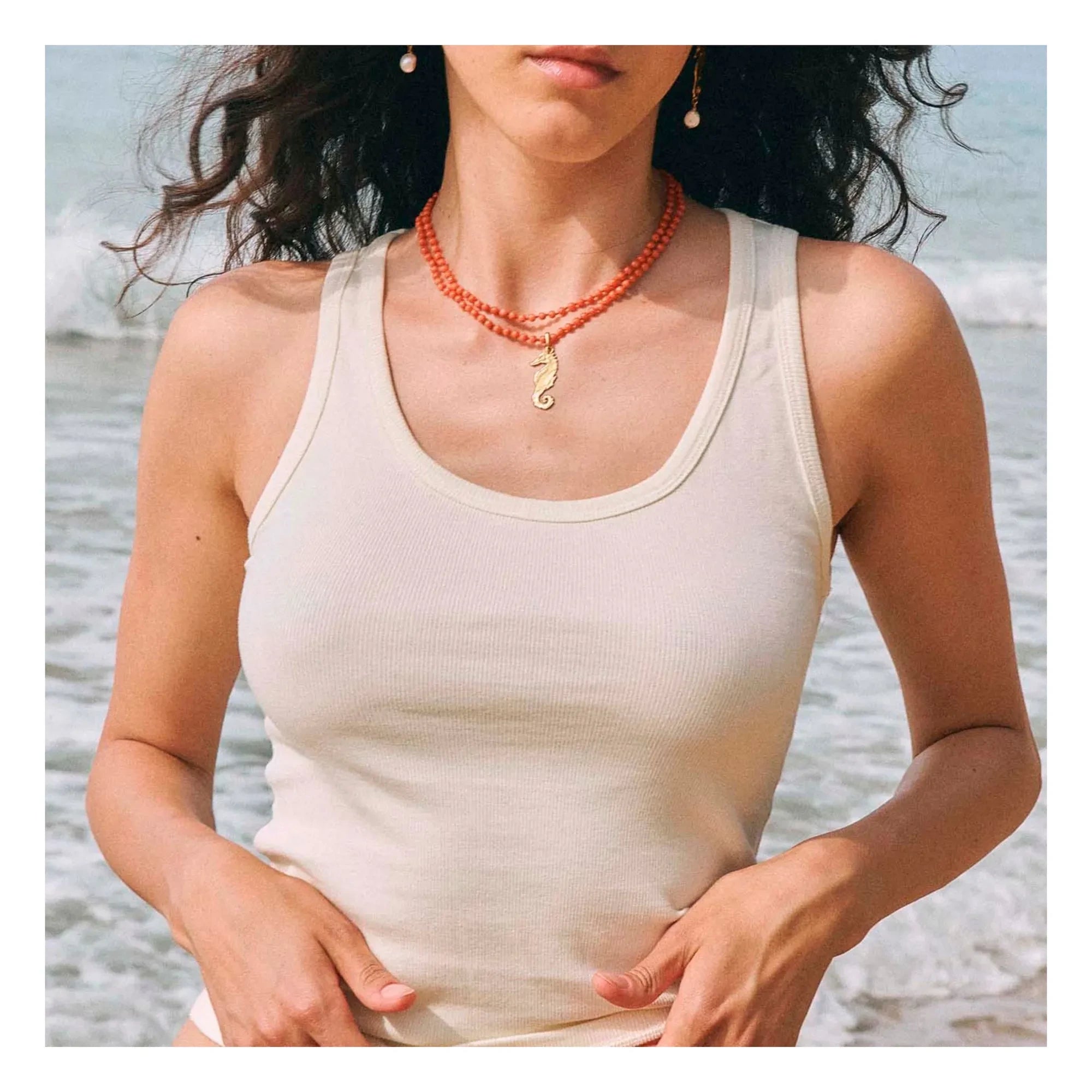 Alhaja - Collar Coralina Cavaletto | Oro
