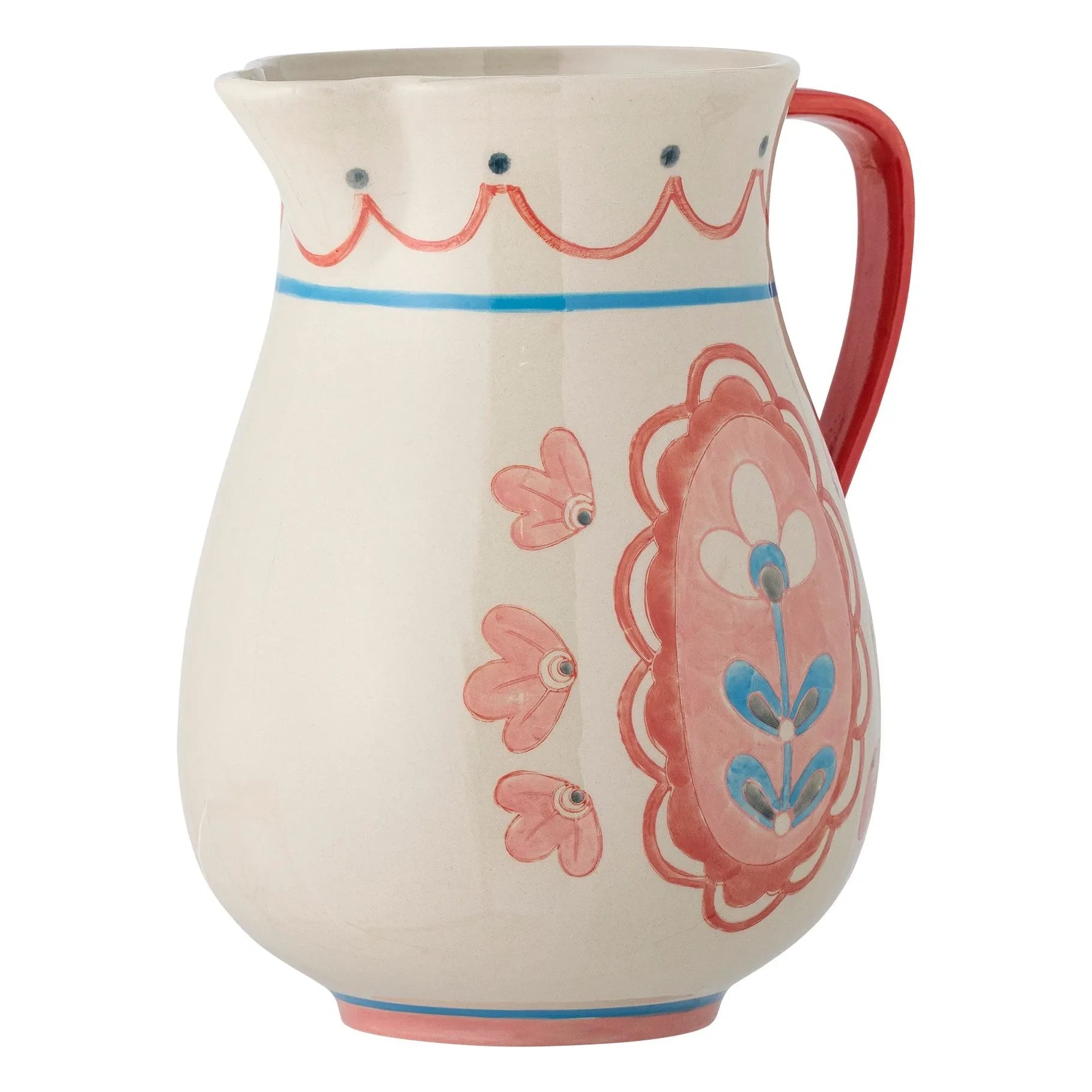 Bloomingville - Jarra de gres Odina | Rosa empolvado