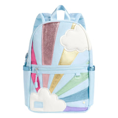 State Bags - Mini Kane Mochila Arcoíris | Azul claro