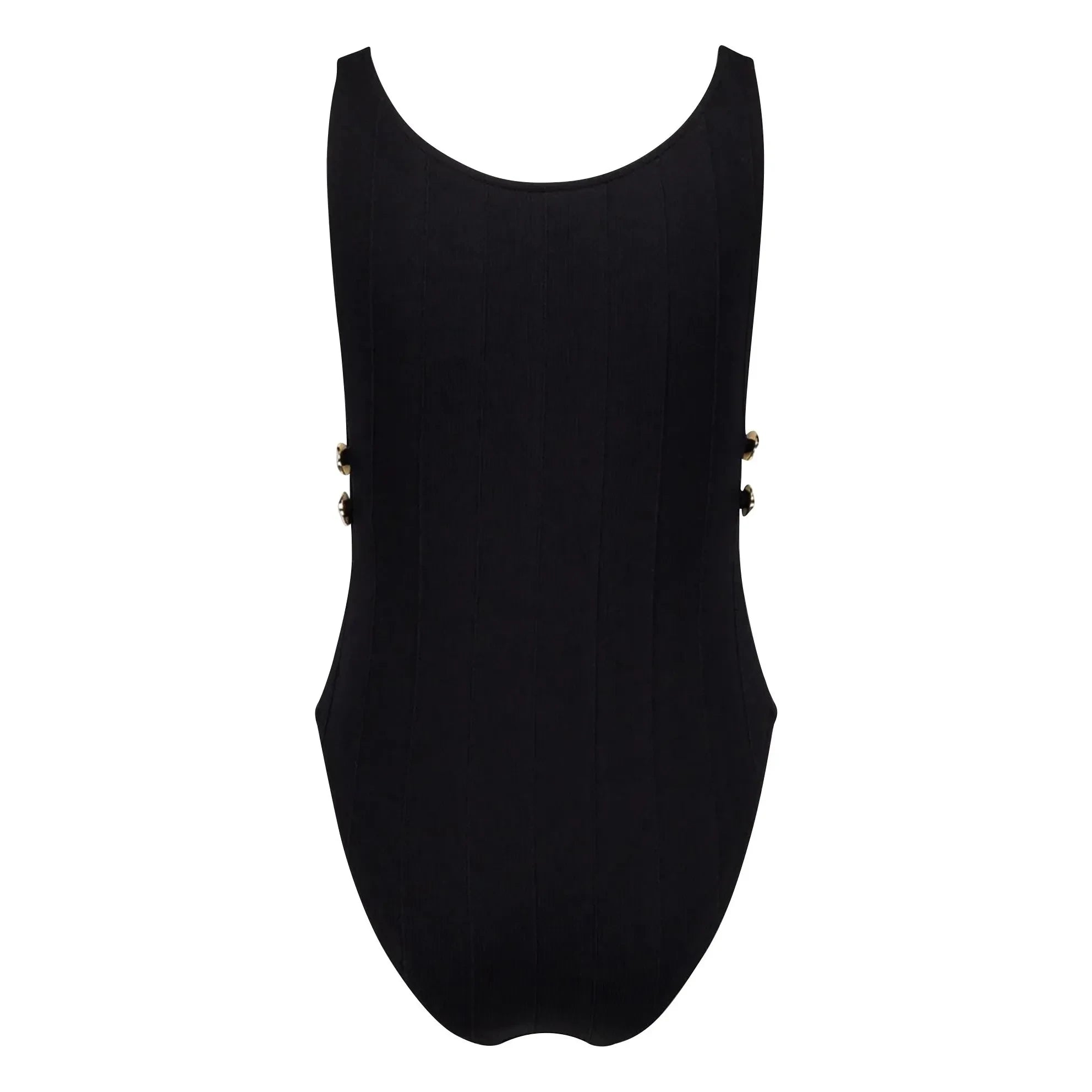 Anja Paris - Traje de baño de una pieza L'Interdit | Negro