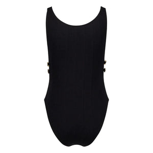 Anja Paris - Traje de baño de una pieza L'Interdit | Negro