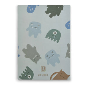 Liewood - Cuaderno A4 Jae | Monster/Mist