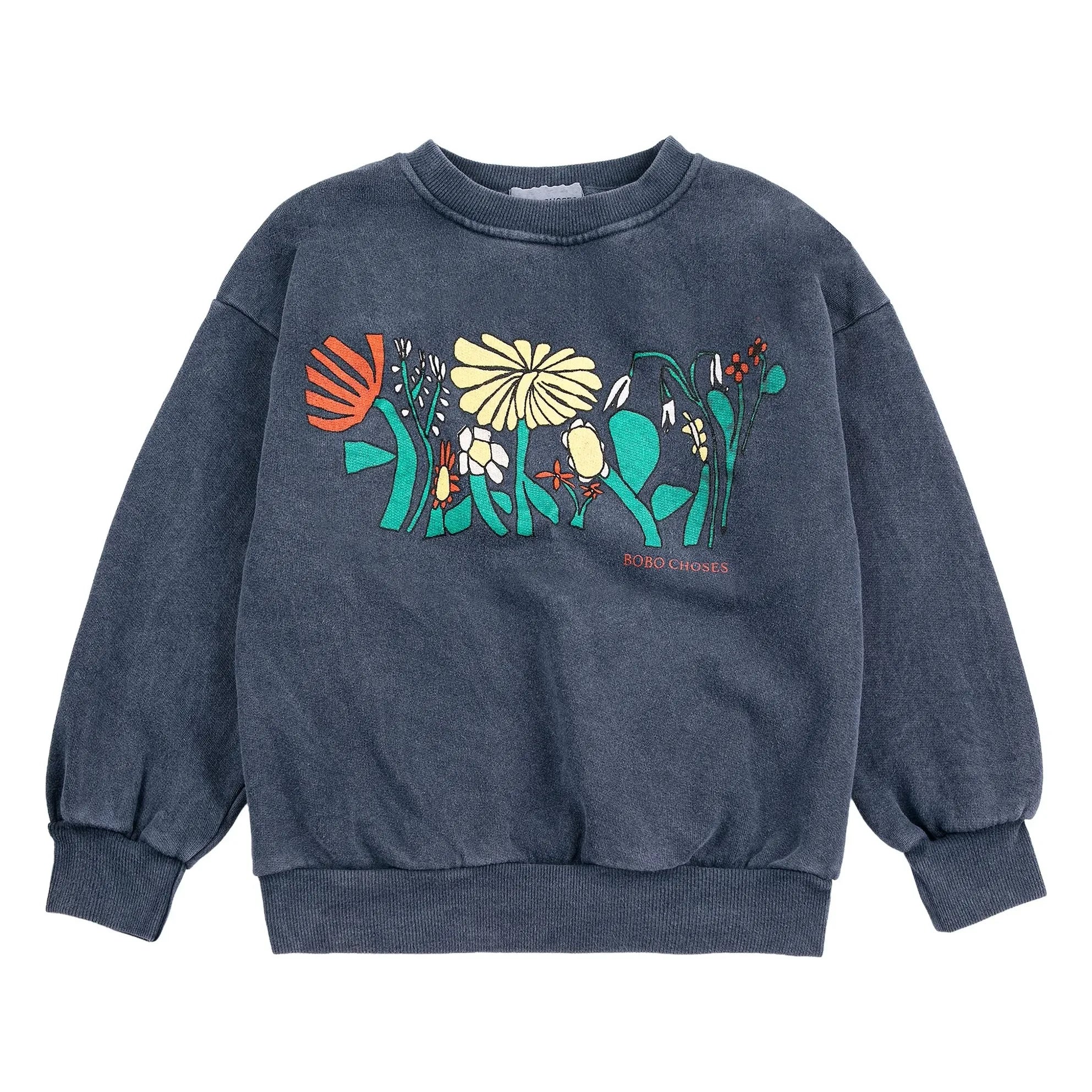 Bobo Choses - Sudadera de algodón orgánico Herbalist | Azul marino