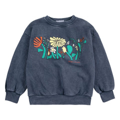 Bobo Choses - Sudadera de algodón orgánico Herbalist | Azul marino
