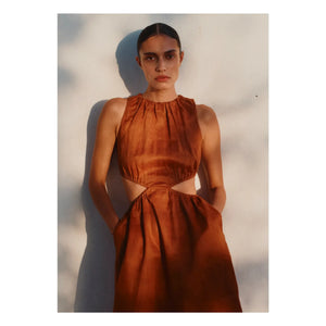 Vanessa Sposi - Vestido con aberturas laterales | Chocolate