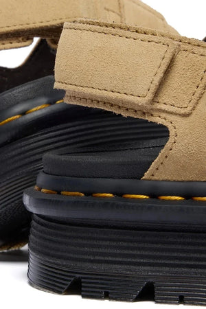 Dr. Martens Sandalias de Plataforma de Ante para Mujer ZebZag