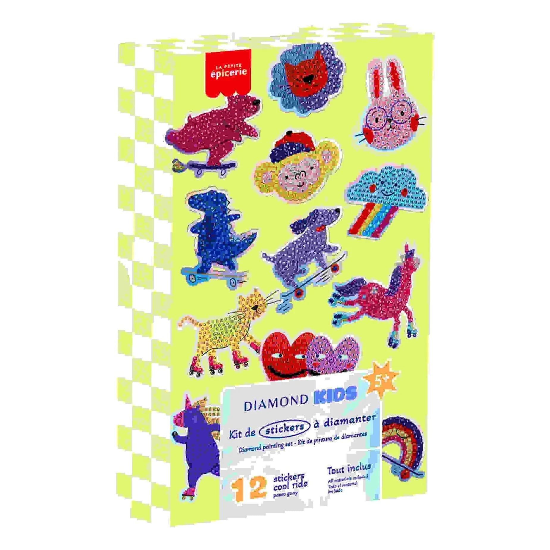 La Petite Épicerie - Set de pintura de diamantes para niños - Calcomanías Cool Ride