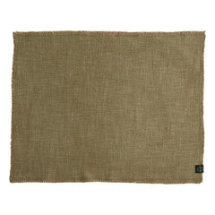 Haomy - Manteles individuales de lino California | Dorado