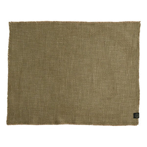 Haomy - Manteles individuales de lino California | Dorado
