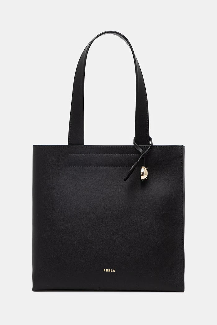 Bolso tote de piel Furla Divide It M para mujer