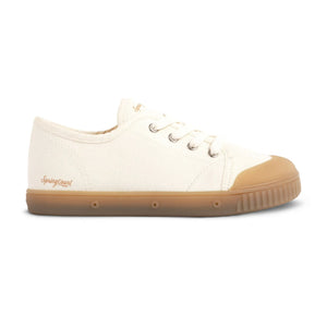 Spring Court - Zip G2 Heavy Zapatillas de lona de cintura baja | Blanco roto
