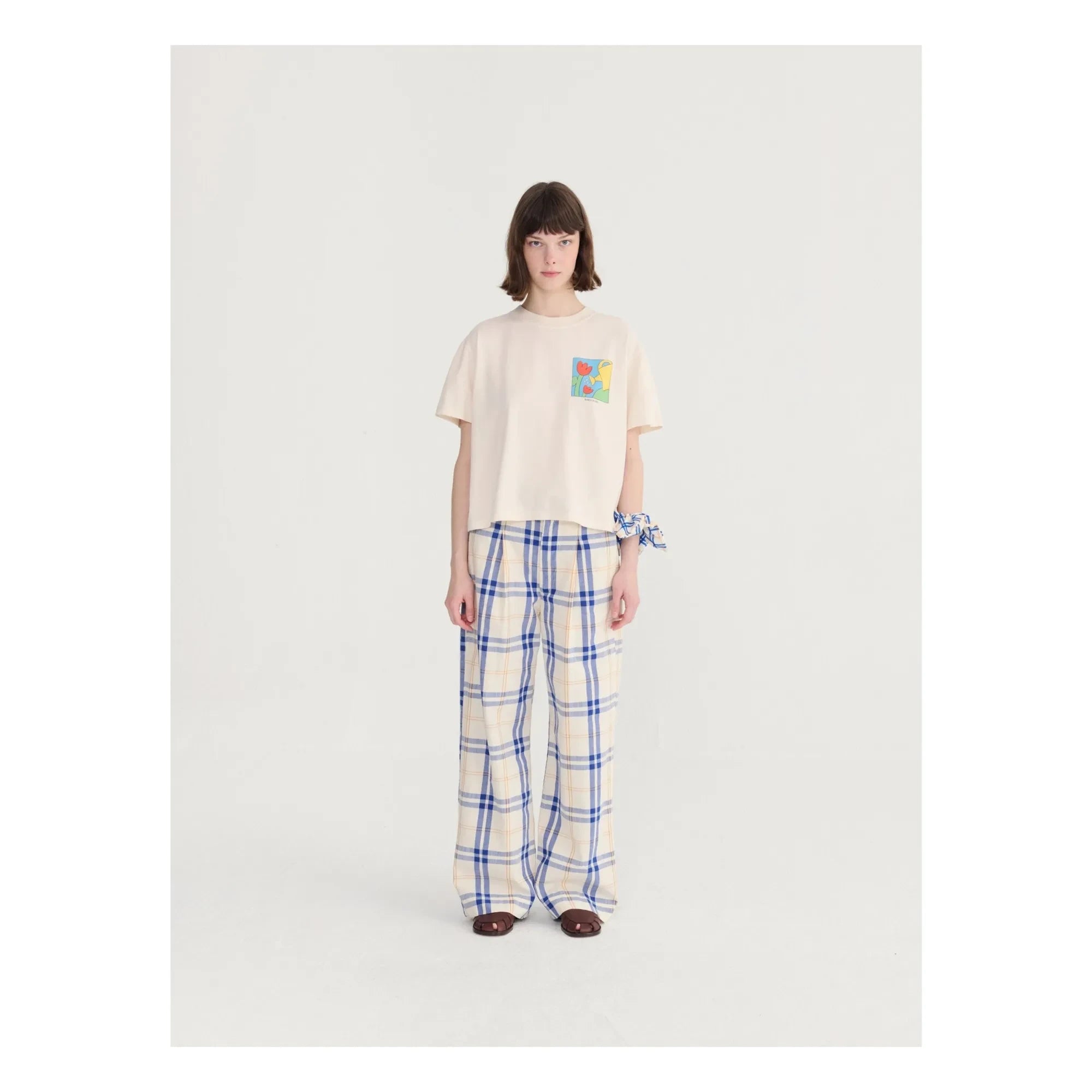 Bobo Choses - Camiseta de algodón orgánico Gardening Time | Crudo