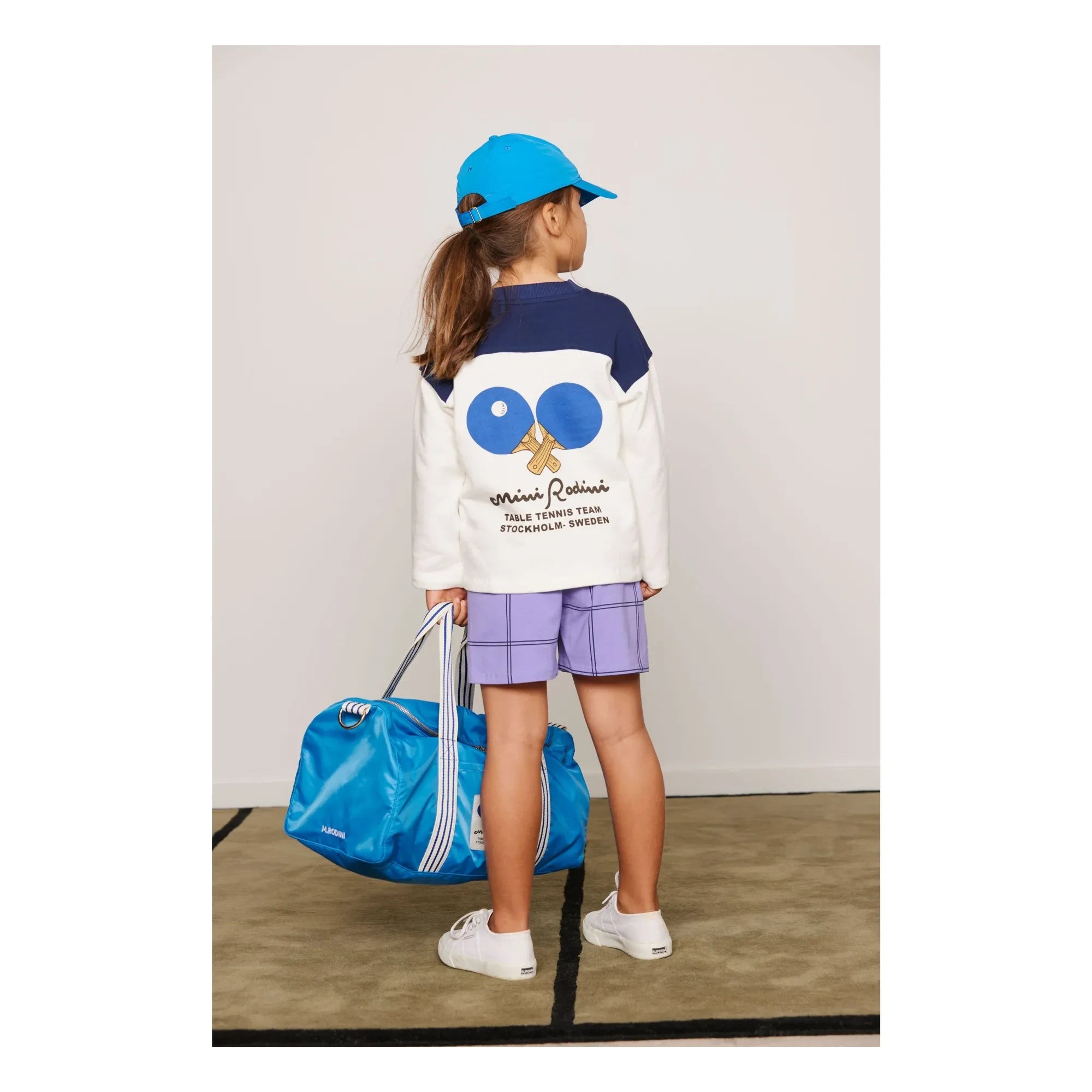 Mini Rodini - Gorra Ping Pong Fibra Reciclada | Azul