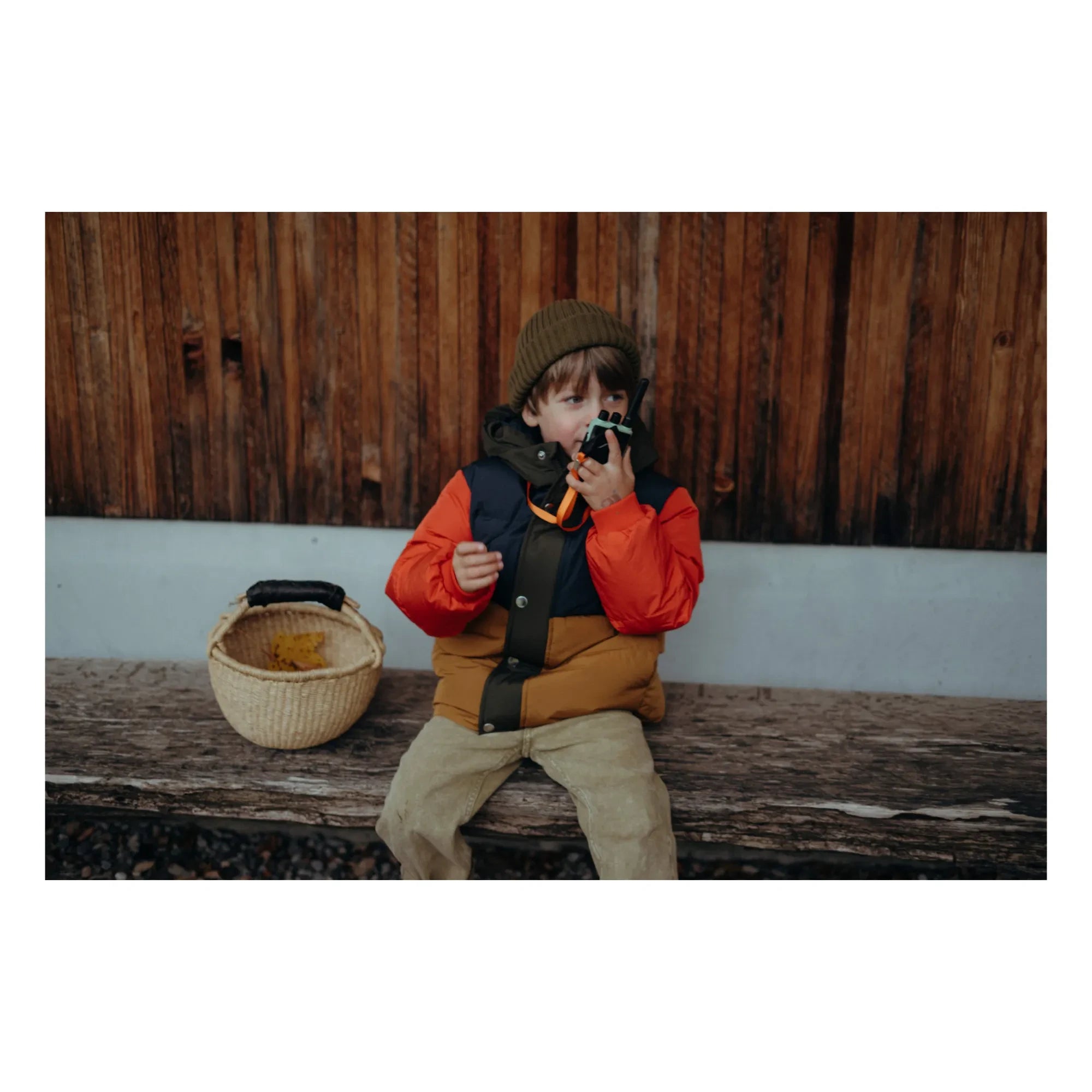 Kidywolf - Walkie Talkies Infantiles - Set de 2 | Caqui