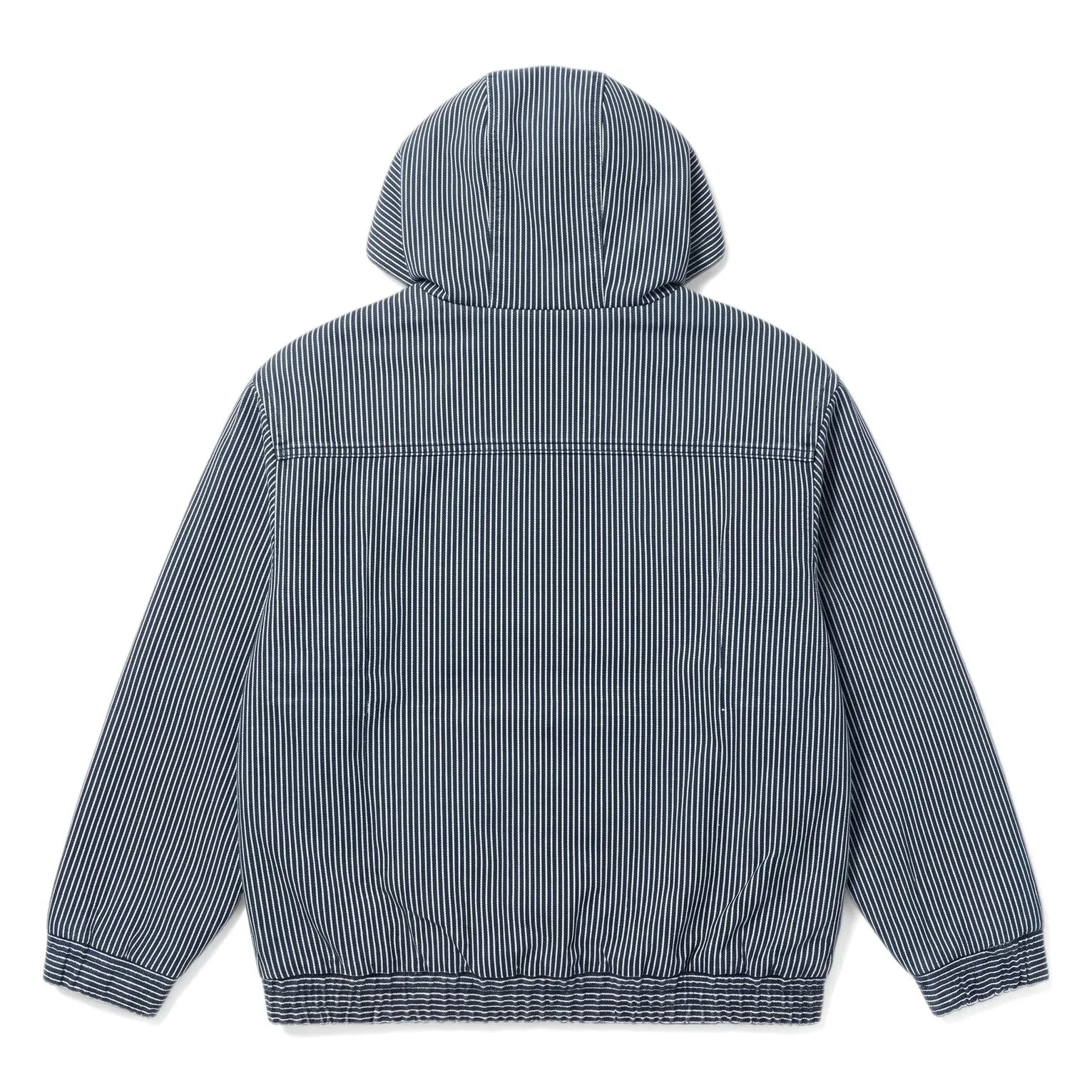 Hundred Pieces - Wyatt Denim Chaqueta de rayas | Índigo azul