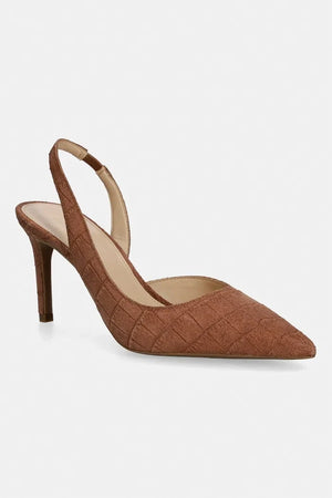 Zapatos de tacón fino de terciopelo MICHAEL Michael Kors Alina Flex Sling