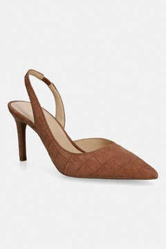 Zapatos de tacón fino de terciopelo MICHAEL Michael Kors Alina Flex Sling
