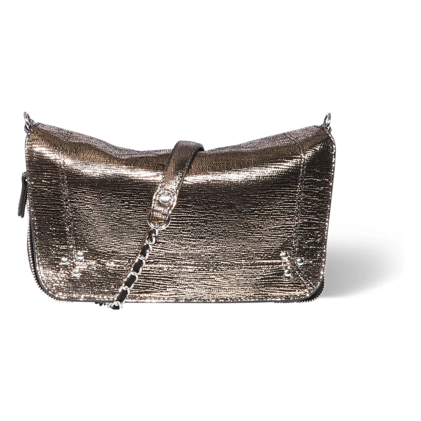 Jérôme Dreyfuss - Bolso Bobi Lamé | Champaña