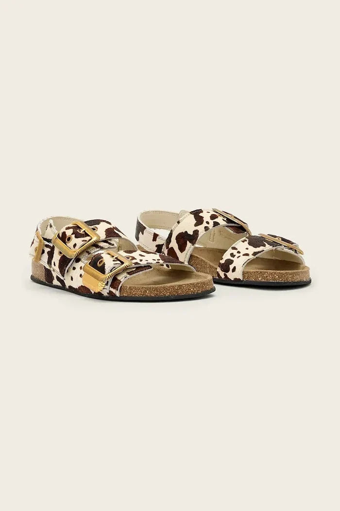 Sandalia AllSaints Staffa de piel plana para mujer
