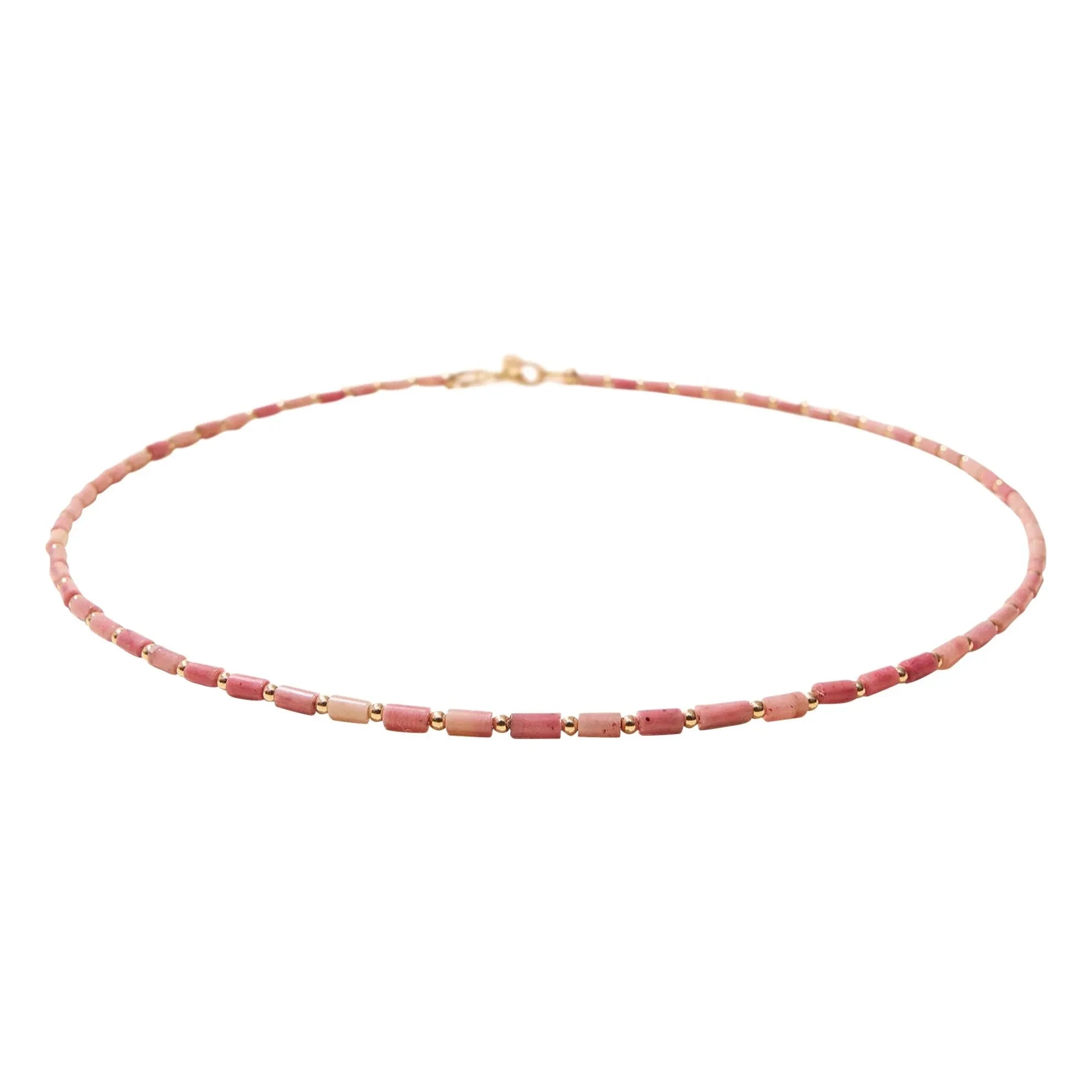 Camille Colette Studio - Collar Baia Rodonita | Rosa