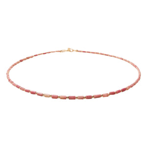 Camille Colette Studio - Collar Baia Rodonita | Rosa