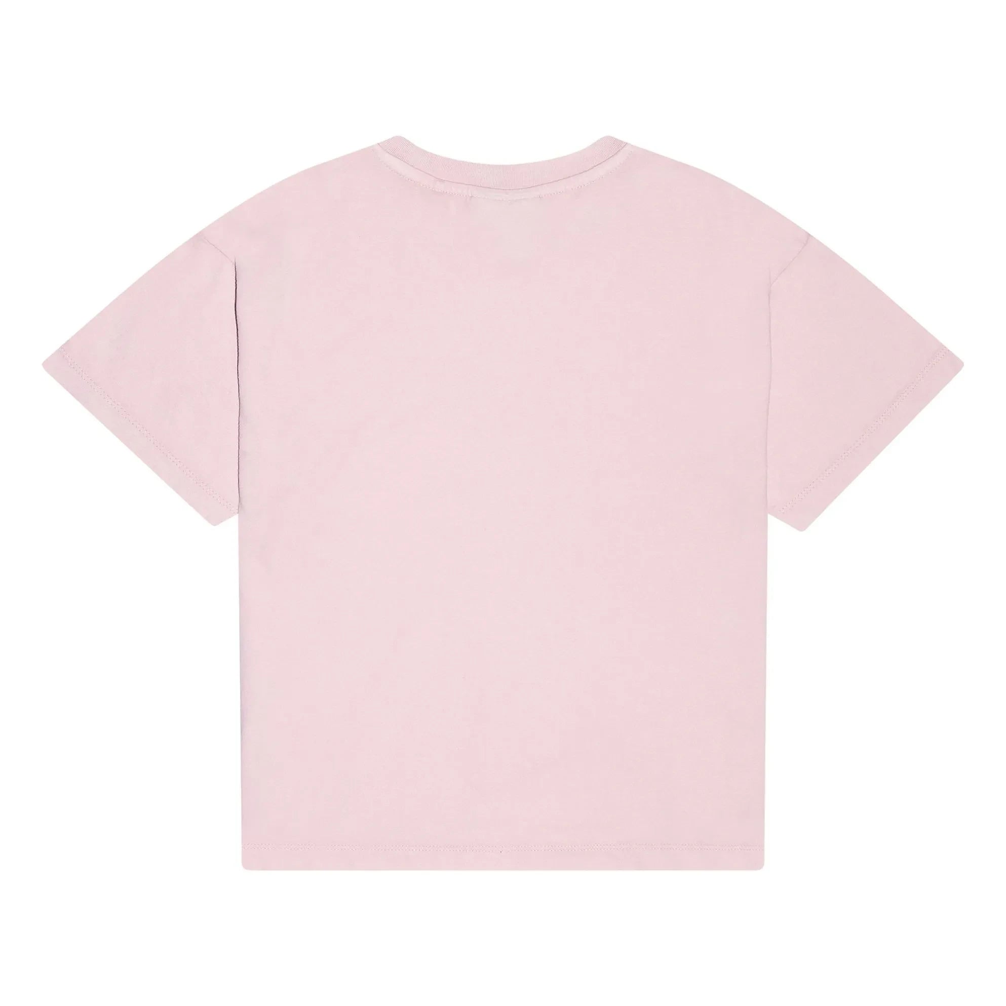 Hundred Pieces - Camiseta de algodón orgánico Luna | Rosa empolvado