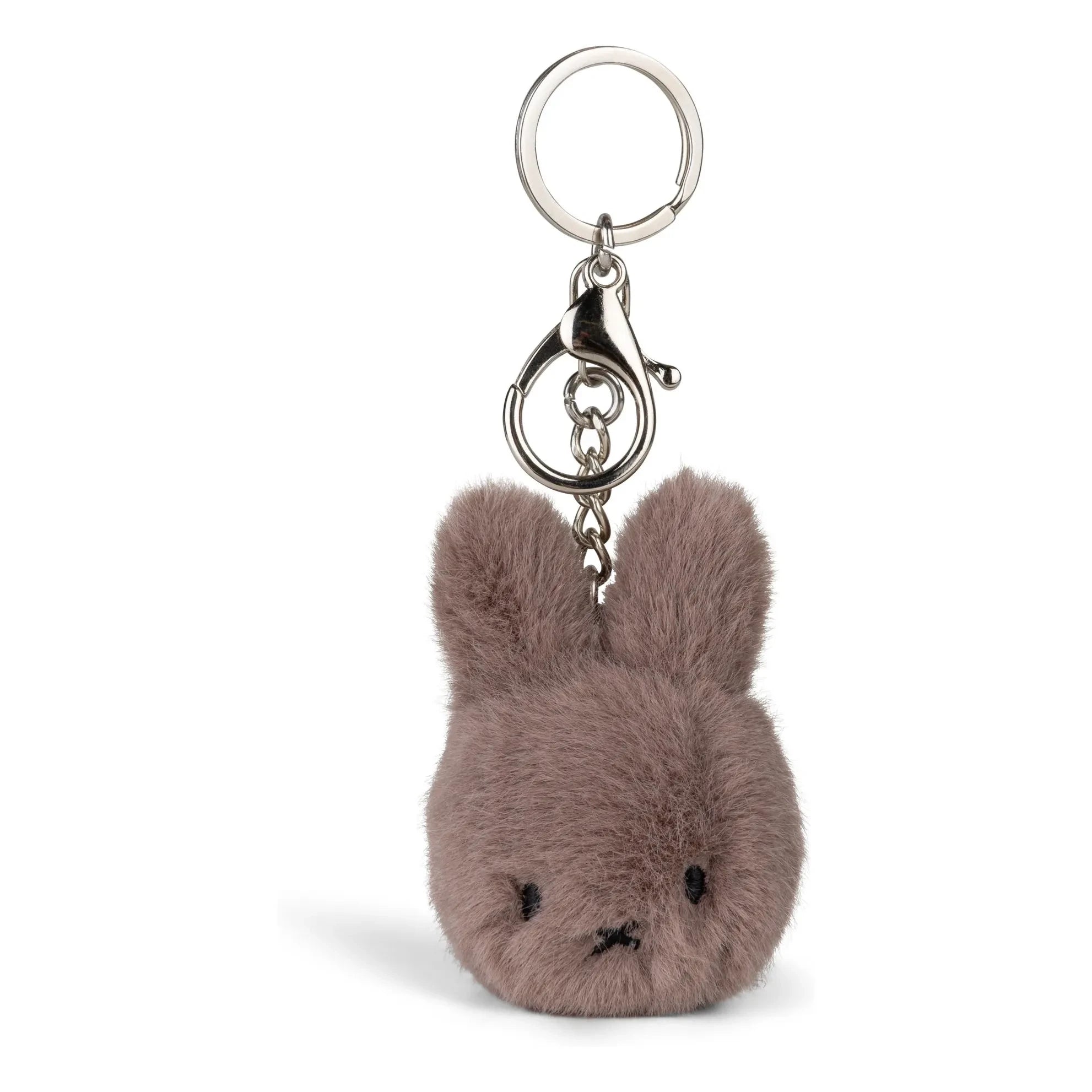 Bon Ton Toys - MIFFY - Colgante Miffy Fuzzy | Marrón empolvado