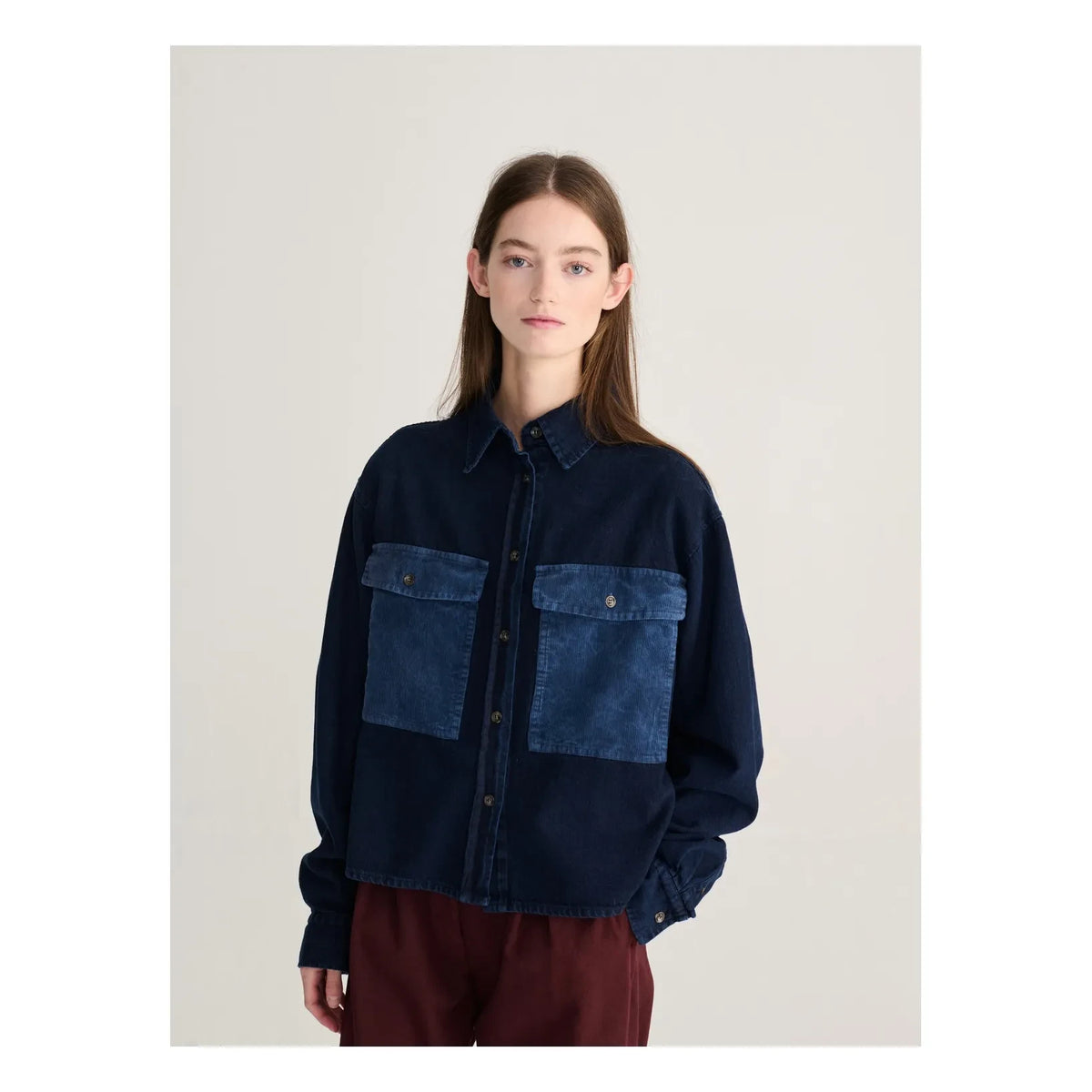 Bobo Choses - Camisa de algodón vaquera | Azul marino
