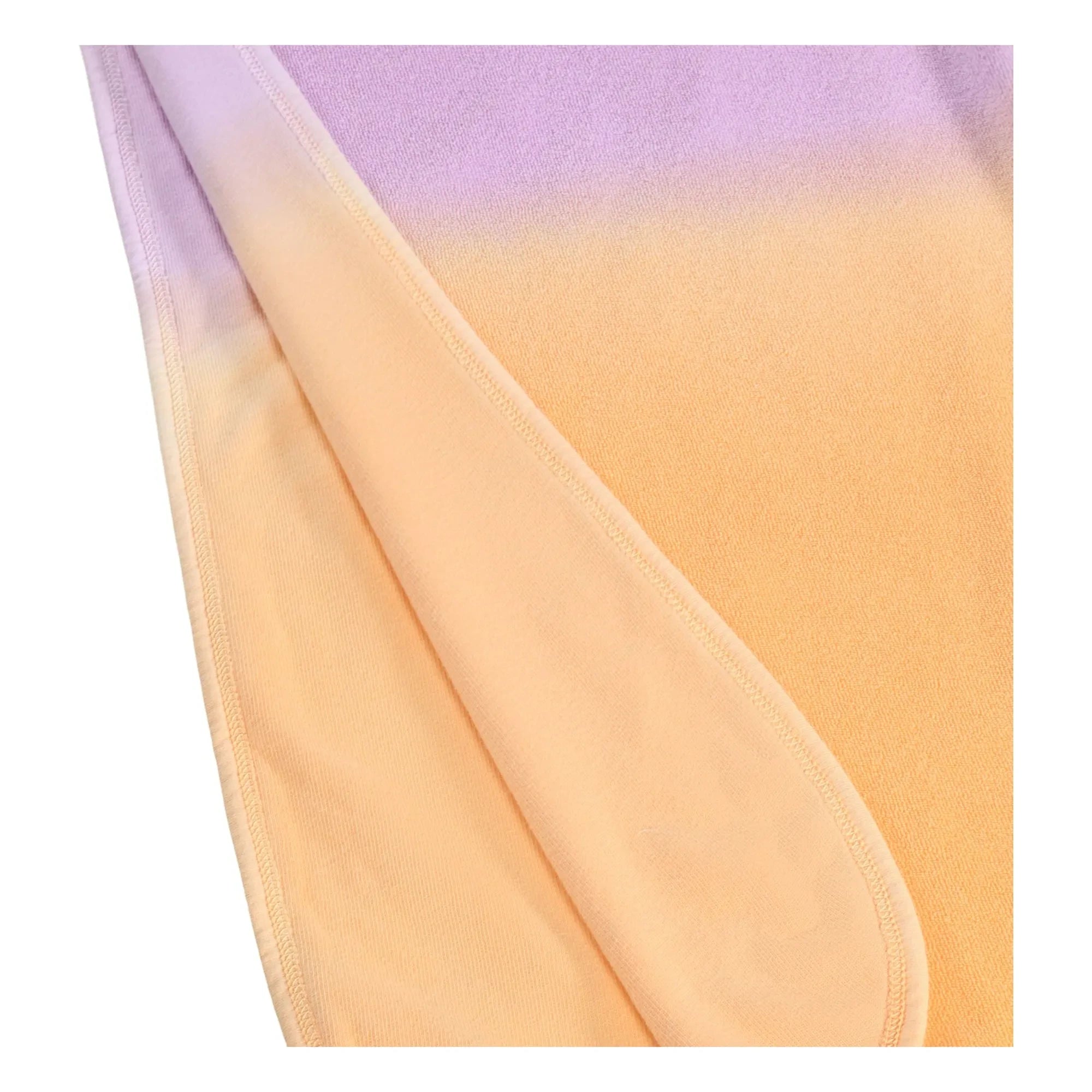 Poncho de playa bicolor Molo | Morado