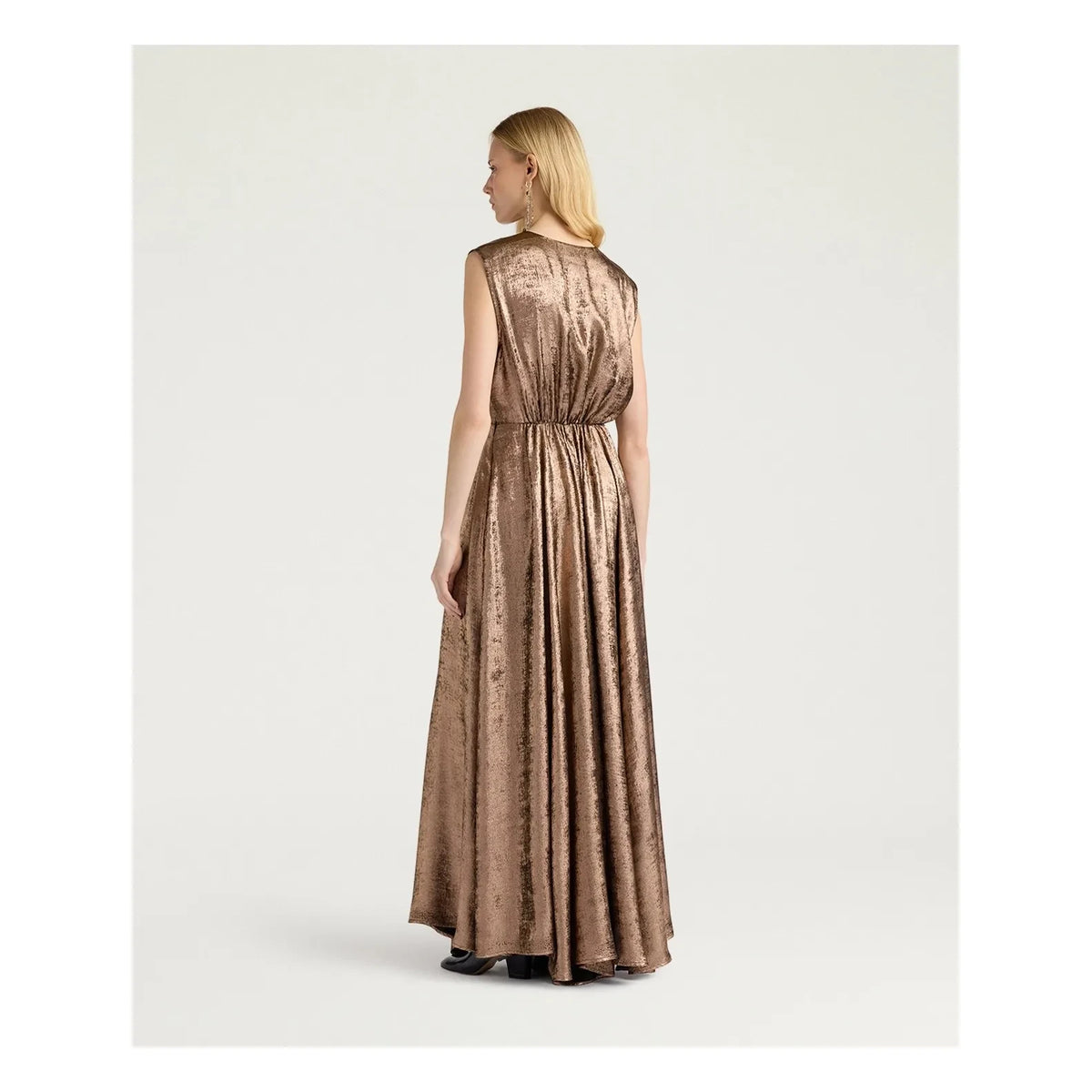 Momoni - Ysla Vestido | Bronce