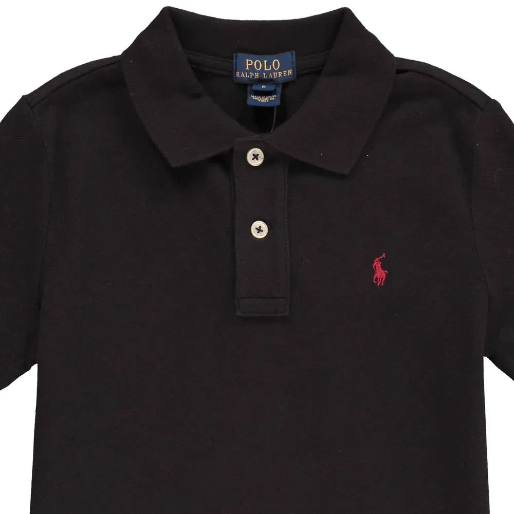 Ralph Lauren - Polo de malla clásico | Negro