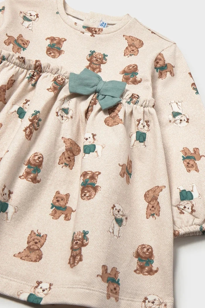 Vestido de algodón y elastano Mayoral