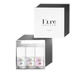 Kure Bazaar - Coffret Lumières - Set de 3 esmaltes de uñas