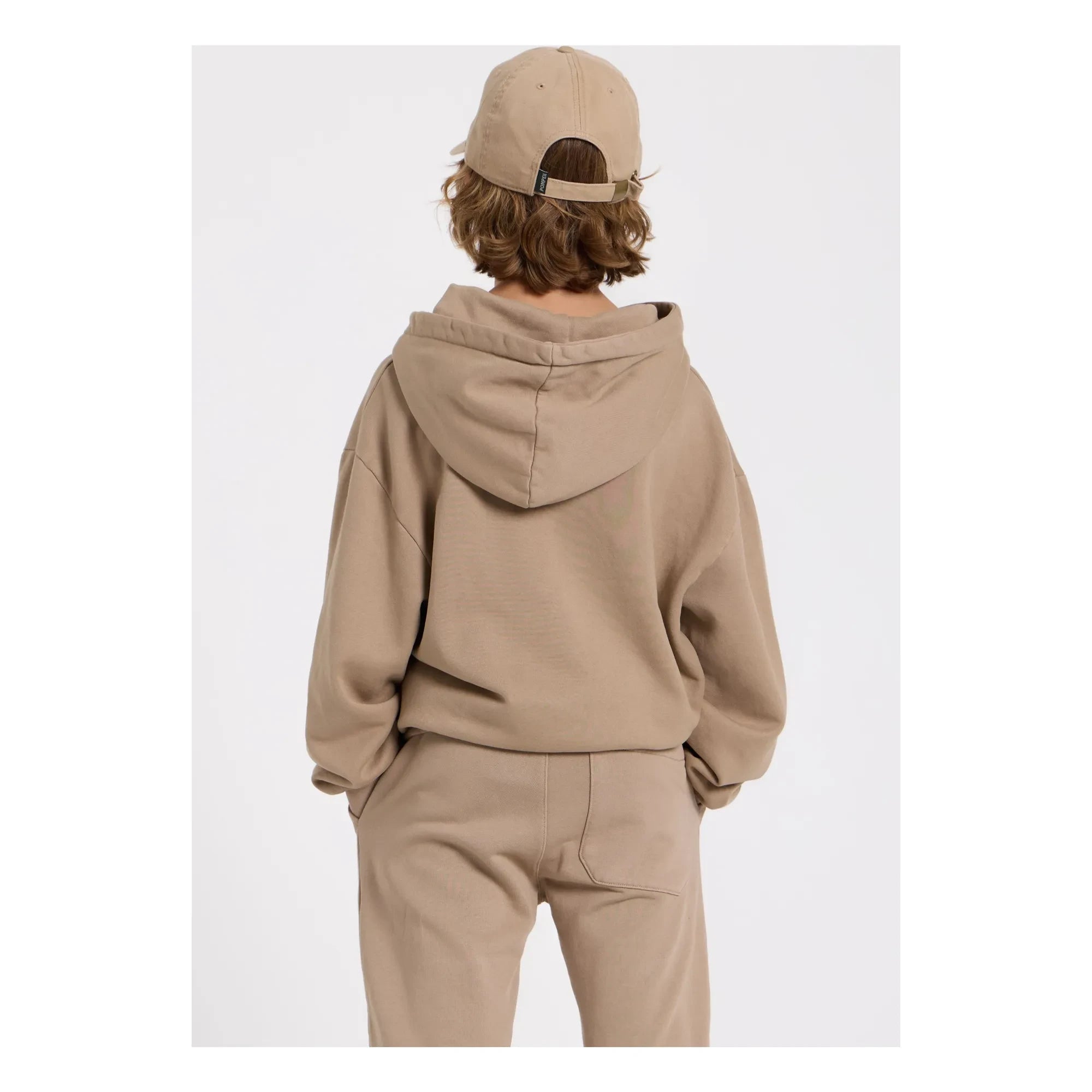 Smallable Kid - Sudadera de algodón orgánico Noa | Color topo
