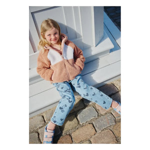 Liewood - Chaqueta reversible estilo sherpa Jackson, fabricada con fibras recicladas | Rosa claro