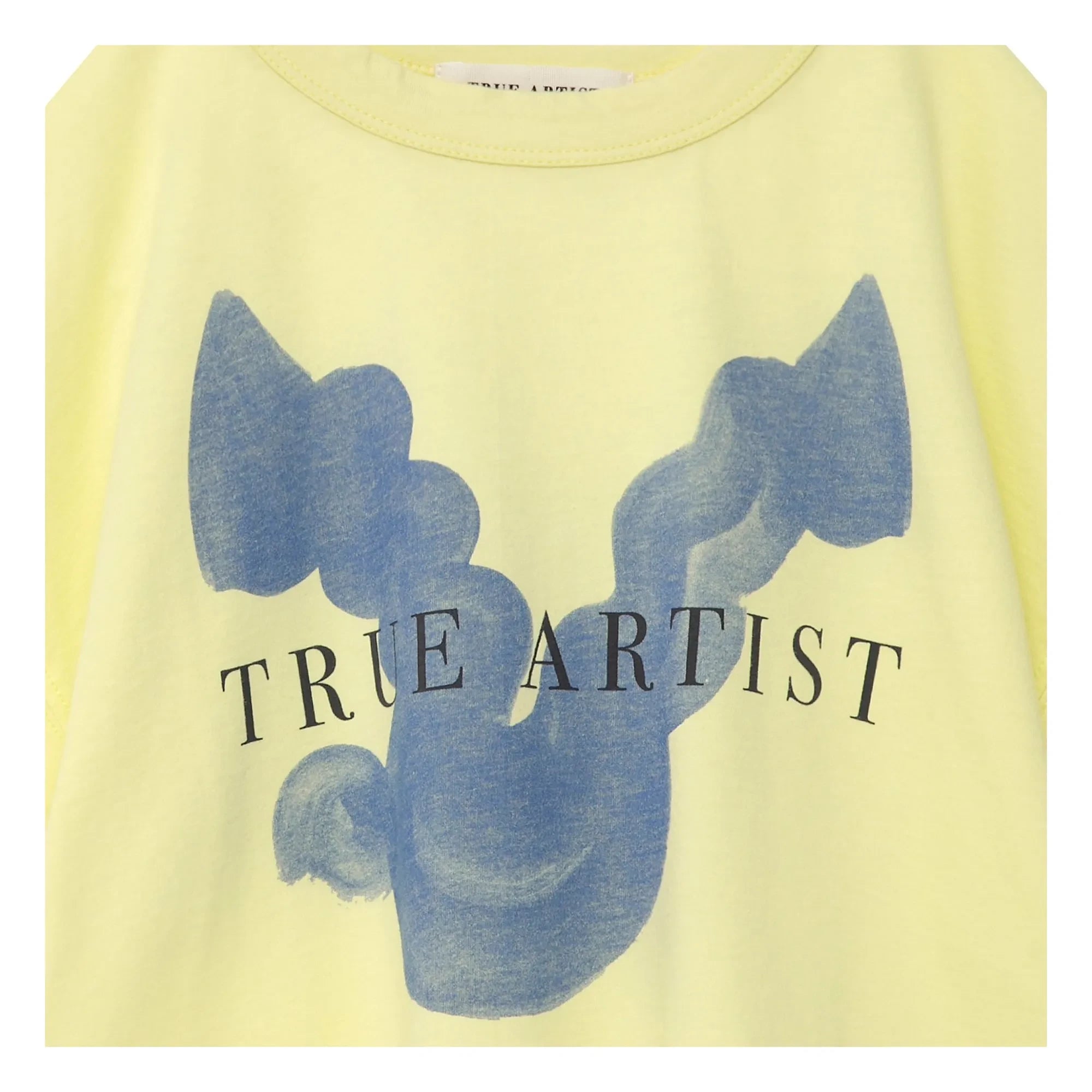 True Artist - Camiseta N°1 Pájaros Algodón Orgánico | Amarillo