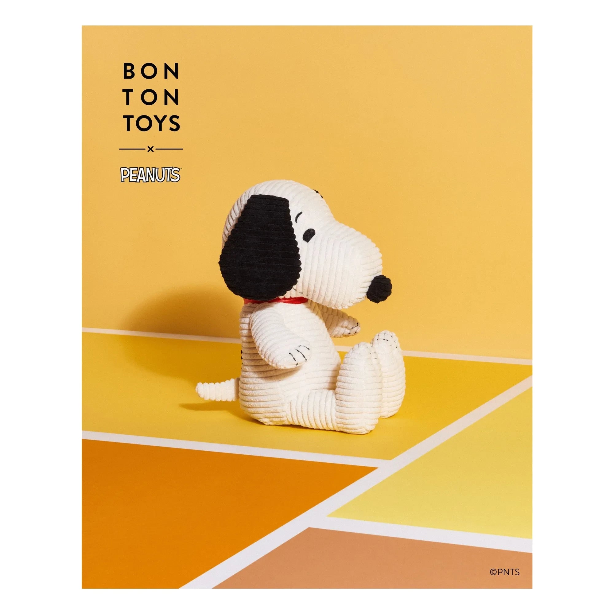 Bon Ton Toys - SNOOPY - Snoopy de pana acanalada de peluche