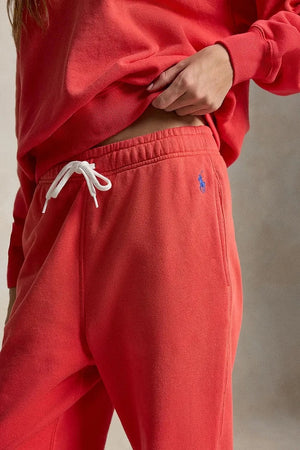 Pantalón de chándal de algodón para mujer Polo Ralph Lauren